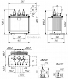 Трансформатор ТМГ-СЭЩ-160/10-12 УХЛ1 10.0/0.40 Д/Yн-11